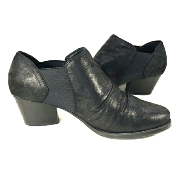 BareTraps Reon Black, Slip On, Almond Toe, Comfy Booties. Women's Size 9.5M - Picture 3 of 11